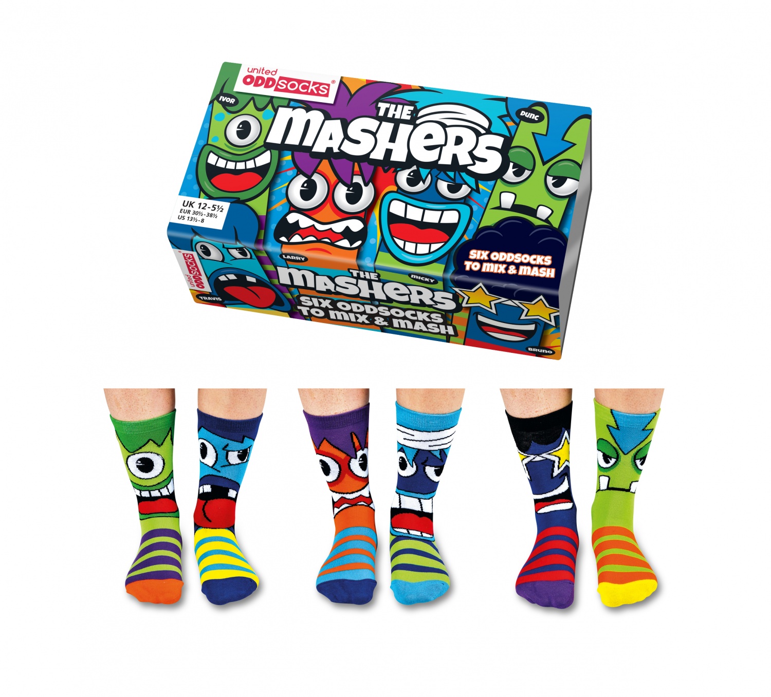 Mashers Children's Socks United Oddsocks